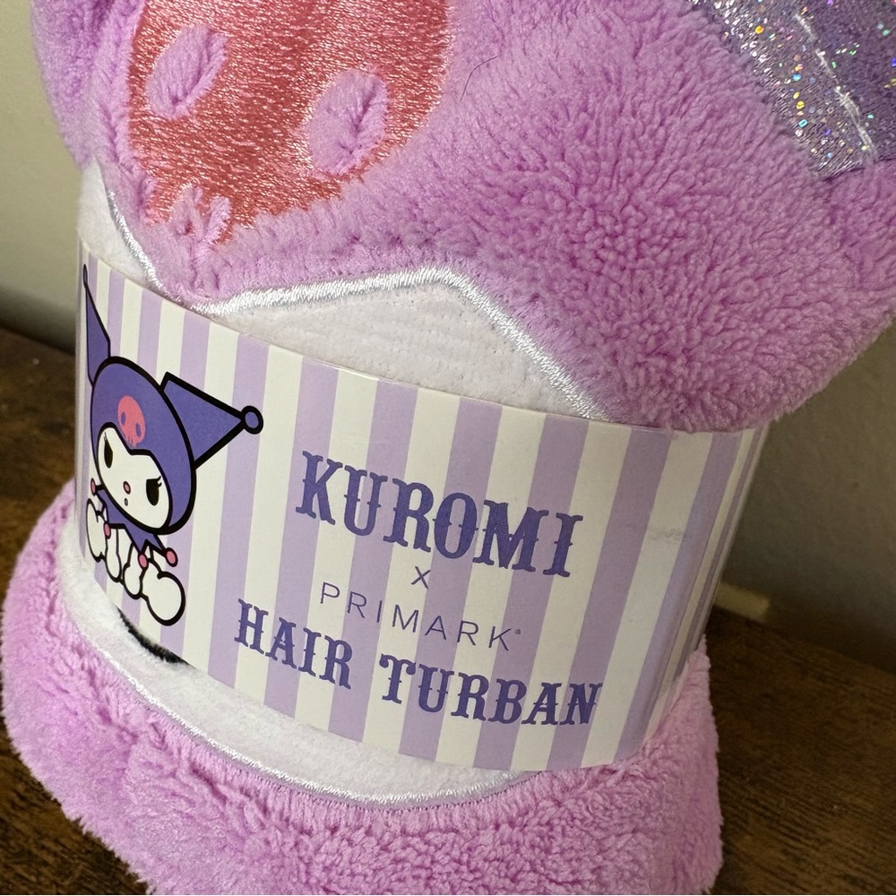 Primark Kuromi Hair Turban Purple NWT - Picture 2 of 3
